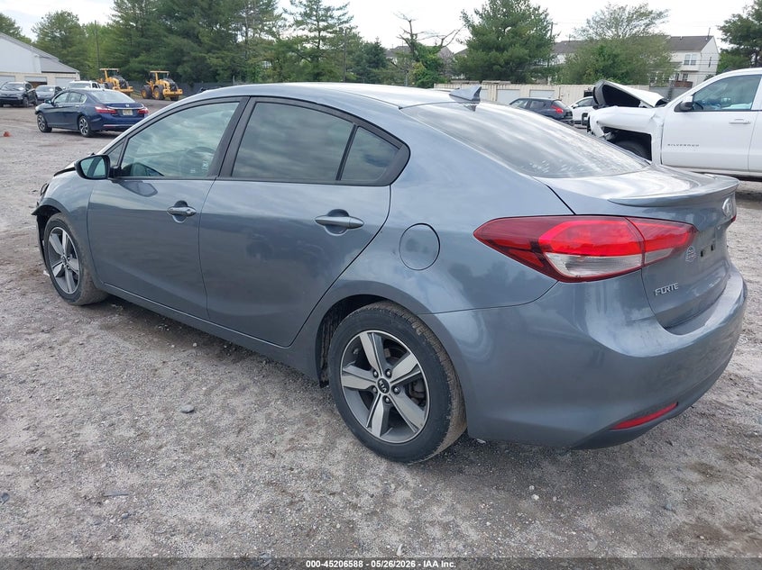 2018 Kia Forte VIN 3KPFL4A72JE195533 IAAI salvage auction — FRONT END, Salvage (New Jersey), sold $1,400 on 2026-08-01 (photo 3)