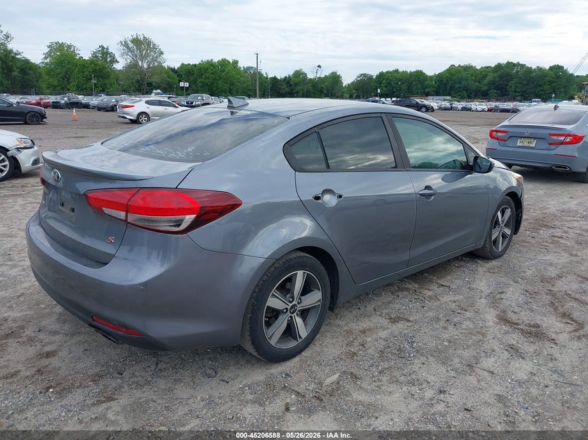 2018 Kia Forte VIN 3KPFL4A72JE195533 IAAI salvage auction — FRONT END, Salvage (New Jersey), sold $1,400 on 2026-08-01 (photo 4)