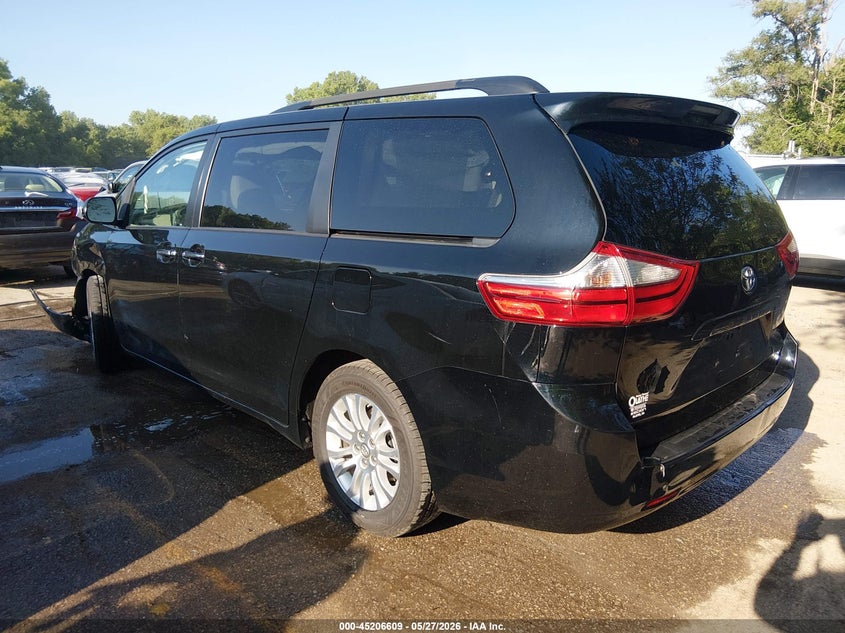 2015 Toyota Sienna VIN 5TDYK3DC5FS599471 IAAI salvage auction — FRONT END, Salvage (Kansas), sold $3,125 on 2026-07-08 (photo 3)
