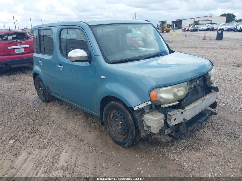 2011 Nissan Cube VIN JN8AZ2KR0BT213974 IAAI salvage auction — FRONT END, Salvage (Alabama), sold $100 on 2026-07-07 (photo 1)