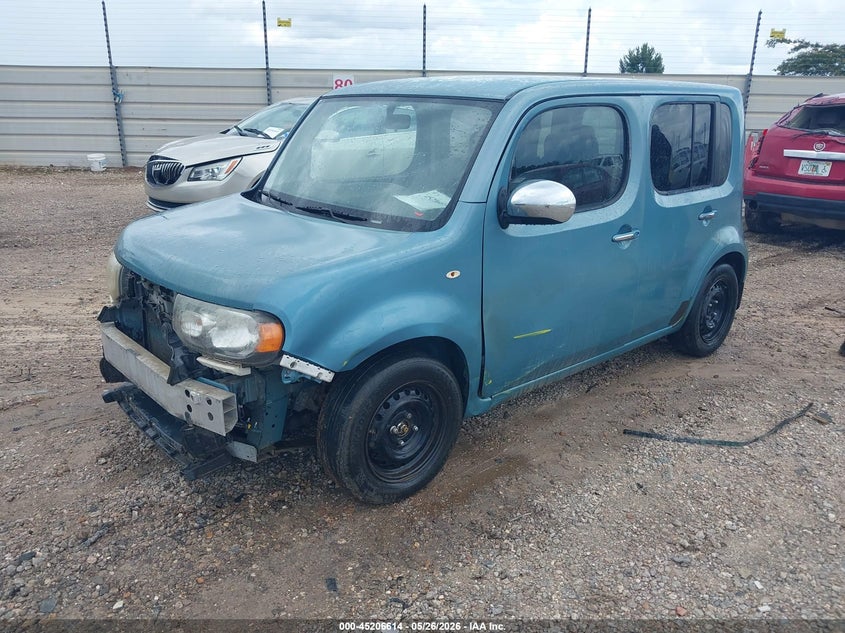 2011 Nissan Cube VIN JN8AZ2KR0BT213974 IAAI salvage auction — FRONT END, Salvage (Alabama), sold $100 on 2026-07-07 (photo 2)
