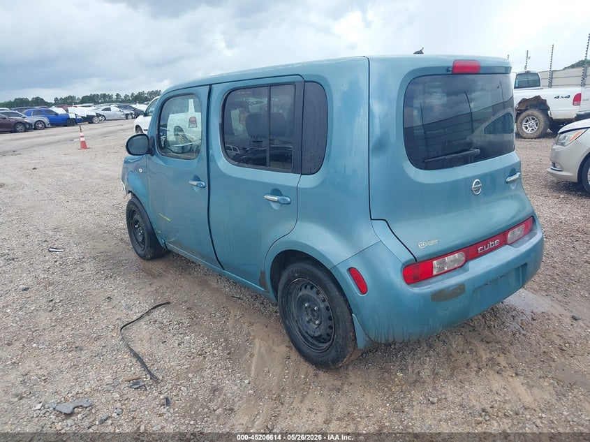 2011 Nissan Cube VIN JN8AZ2KR0BT213974 IAAI salvage auction — FRONT END, Salvage (Alabama), sold $100 on 2026-07-07 (photo 3)