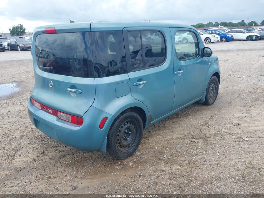 2011 Nissan Cube VIN JN8AZ2KR0BT213974 IAAI salvage auction — FRONT END, Salvage (Alabama), sold $100 on 2026-07-07 (photo 4)