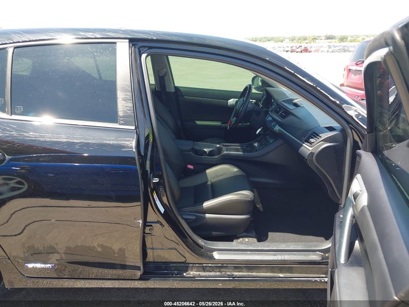 2012 Lexus Ct VIN JTHKD5BH1C2072295 IAAI salvage auction — FRONT END, Salvage (Nebraska), sold $1,100 on 2026-07-23 (photo 5)