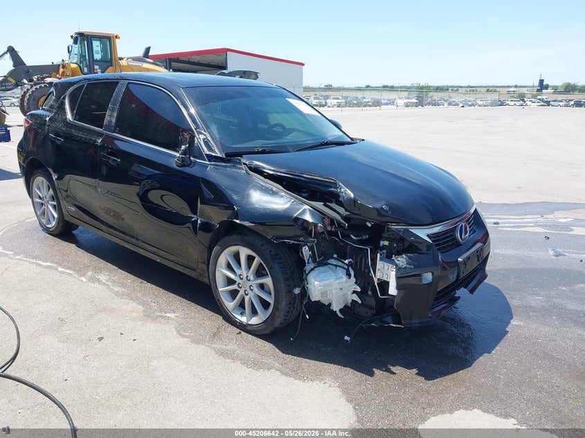 2012 Lexus Ct VIN JTHKD5BH1C2072295 IAAI salvage auction — FRONT END, Salvage (Nebraska), sold $1,100 on 2026-07-23 (photo 6)