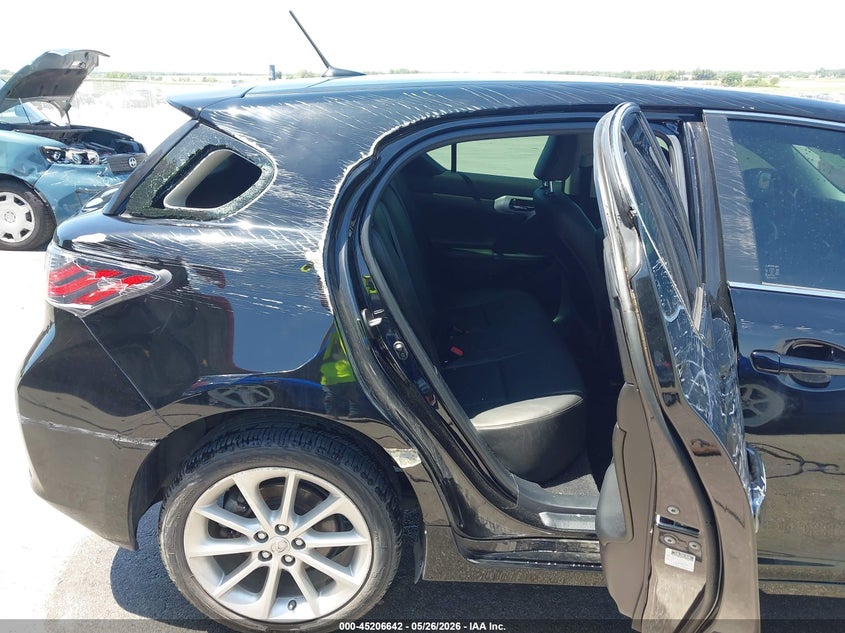 2012 Lexus Ct VIN JTHKD5BH1C2072295 IAAI salvage auction — FRONT END, Salvage (Nebraska), sold $1,100 on 2026-07-23 (photo 8)