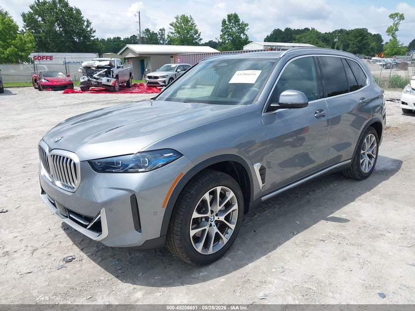 2025 BMW X5 VIN 5UX13EU01S9W95332 IAAI salvage auction — RIGHT REAR, Salvage (North Carolina), sold $31,800 on 2026-07-30 (photo 2)