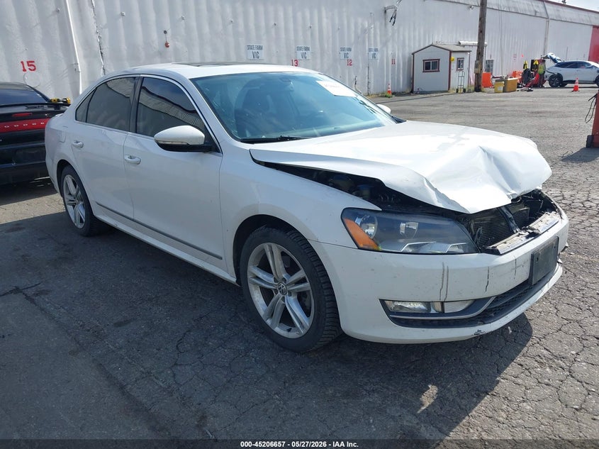 2012 Volkswagen Passat VIN 1VWBN7A33CC042951 IAAI salvage auction — FRONT END, Salvage (Oregon), sold $1,400 on 2026-07-09 (photo 1)