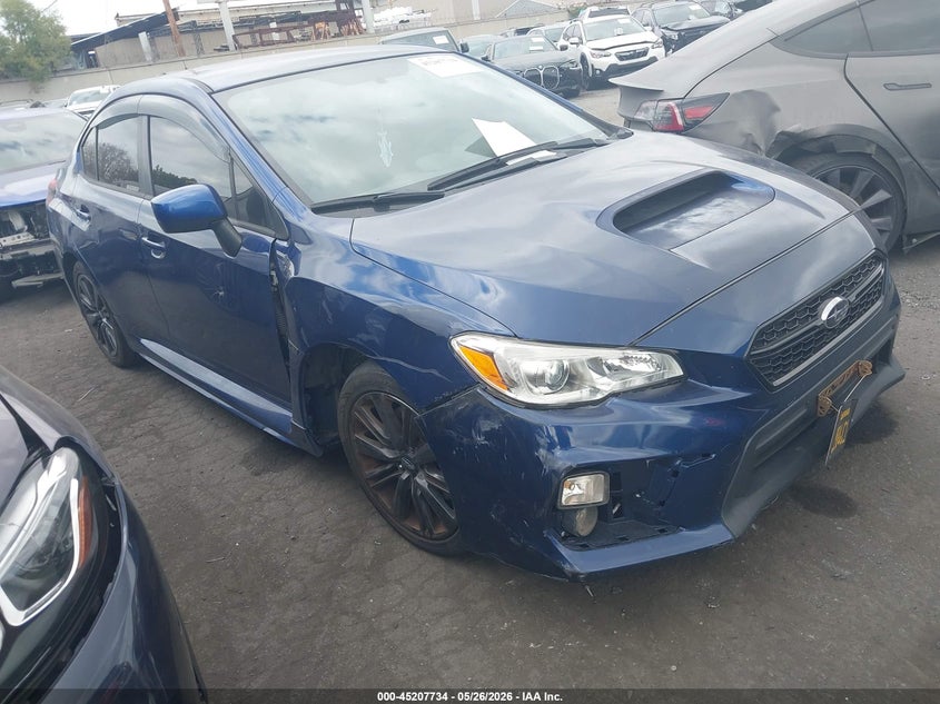 2015 Subaru Wrx VIN JF1VA1A6XF9807891 IAAI salvage auction — RIGHT FRONT, Salvage Certificate (California), sold $4,400 on 2026-07-08 (photo 1)