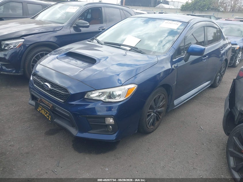 2015 Subaru Wrx VIN JF1VA1A6XF9807891 IAAI salvage auction — RIGHT FRONT, Salvage Certificate (California), sold $4,400 on 2026-07-08 (photo 2)