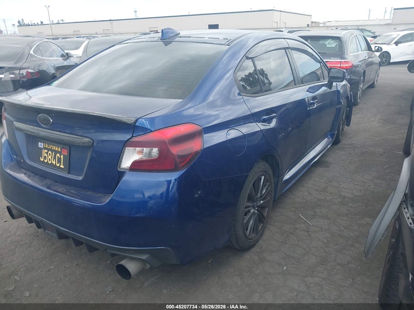 2015 Subaru Wrx VIN JF1VA1A6XF9807891 IAAI salvage auction — RIGHT FRONT, Salvage Certificate (California), sold $4,400 on 2026-07-08 (photo 4)