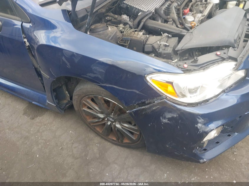 2015 Subaru Wrx VIN JF1VA1A6XF9807891 IAAI salvage auction — RIGHT FRONT, Salvage Certificate (California), sold $4,400 on 2026-07-08 (photo 6)