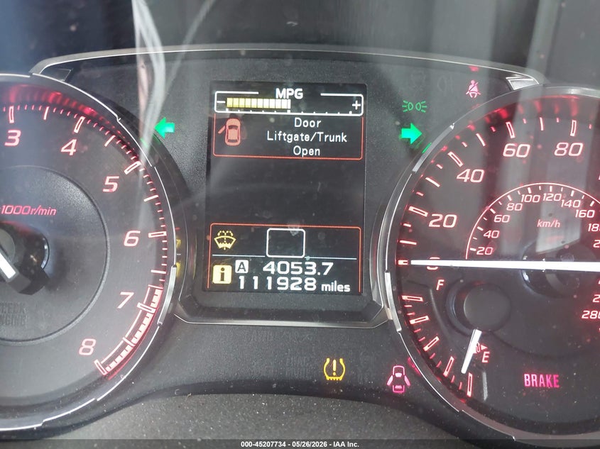 2015 Subaru Wrx VIN JF1VA1A6XF9807891 IAAI salvage auction — RIGHT FRONT, Salvage Certificate (California), sold $4,400 on 2026-07-08 (photo 7)