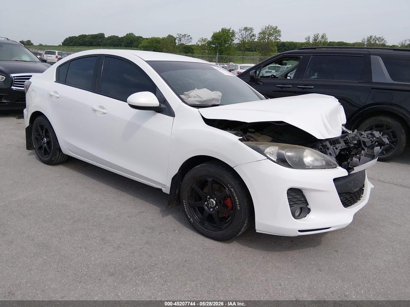 2012 Mazda 3 VIN JM1BL1UG4C1519046 IAAI salvage auction — FRONT END, Salvage Title, sold $500 on 2026-07-14 (photo 1)