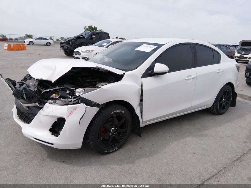 2012 Mazda 3 VIN JM1BL1UG4C1519046 IAAI salvage auction — FRONT END, Salvage Title, sold $500 on 2026-07-14 (photo 2)