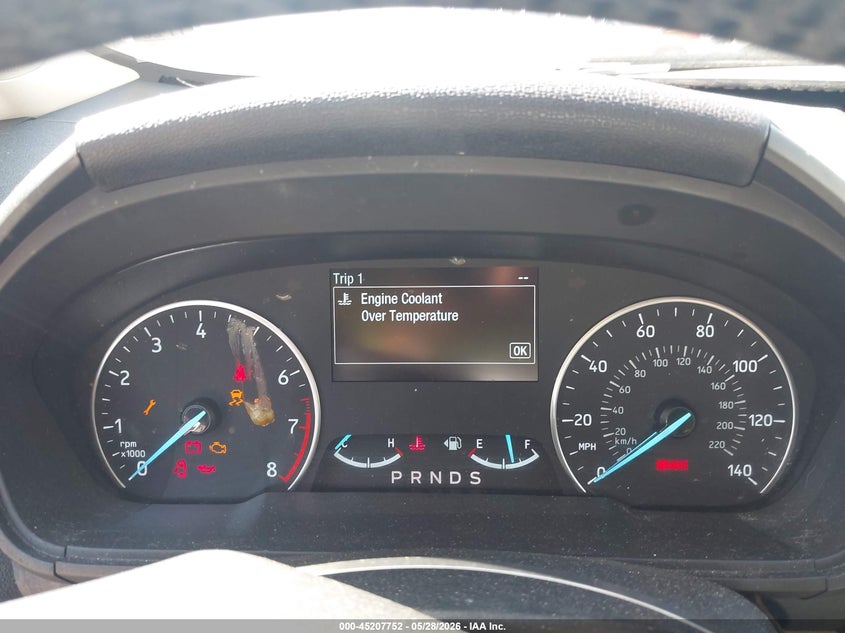 2018 Ford Ecosport VIN MAJ6P1UL4JC160582 IAAI salvage auction — FRONT END, Salvage Title, sold $25 on 2026-07-28 (photo 7)