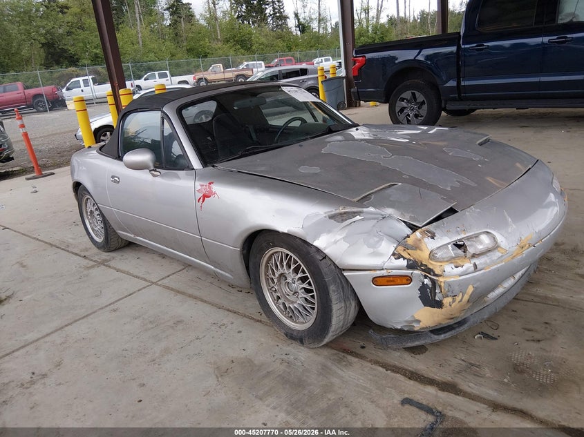 1991 Mazda Mx-5 VIN JM1NA3516M1217932 IAAI salvage auction — FRONT END, Bill Of Sale (Washington), sold $1,650 on 2026-07-15 (photo 1)