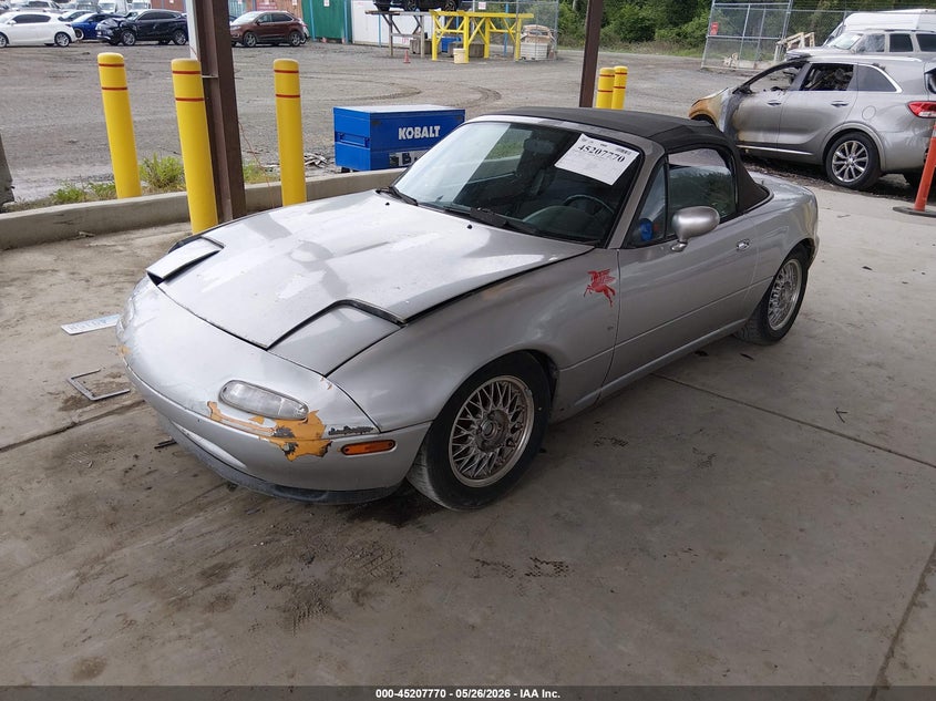 1991 Mazda Mx-5 VIN JM1NA3516M1217932 IAAI salvage auction — FRONT END, Bill Of Sale (Washington), sold $1,650 on 2026-07-15 (photo 2)