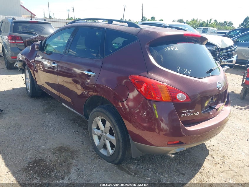 2010 Nissan Murano VIN JN8AZ1MWXAW103542 IAAI salvage auction — FRONT END, Salvage (Idaho), sold $100 on 2026-07-09 (photo 3)