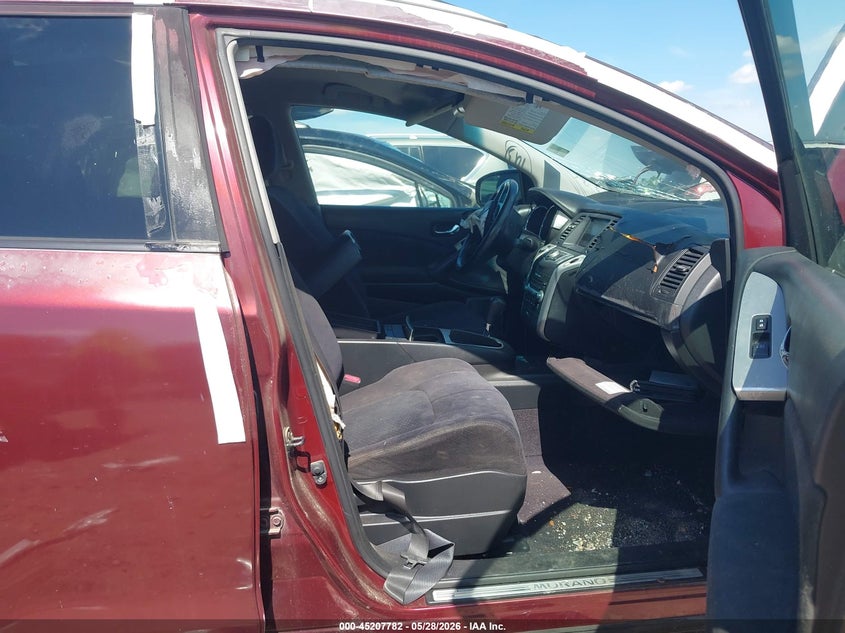 2010 Nissan Murano VIN JN8AZ1MWXAW103542 IAAI salvage auction — FRONT END, Salvage (Idaho), sold $100 on 2026-07-09 (photo 5)
