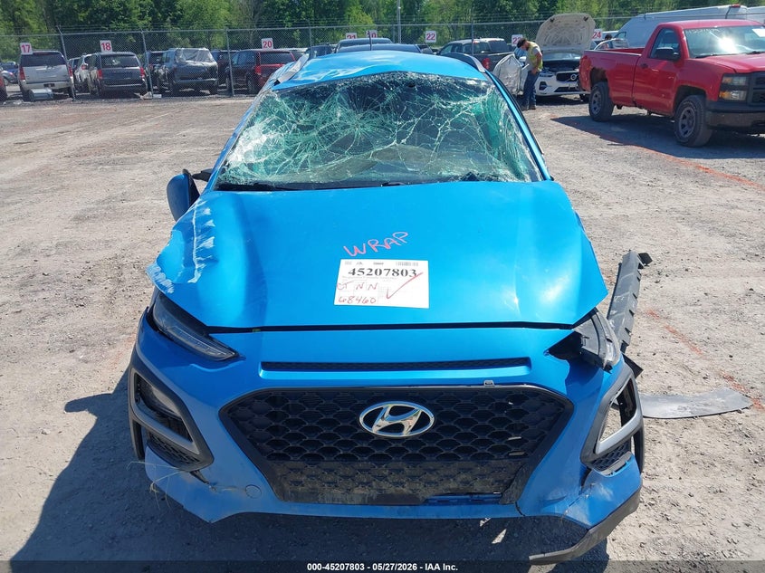 2018 Hyundai Kona VIN KM8K2CAA9JU097474 IAAI salvage auction — ROLLOVER, Salvage Title, sold $800 on 2026-07-16 (photo 6)