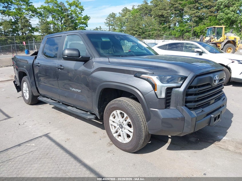 2025 Toyota Tundra VIN 5TFLA5DB9SX299789 IAAI salvage auction — REAR END, Mv-907A (New York), sold $14,200 on 2026-07-14 (photo 1)