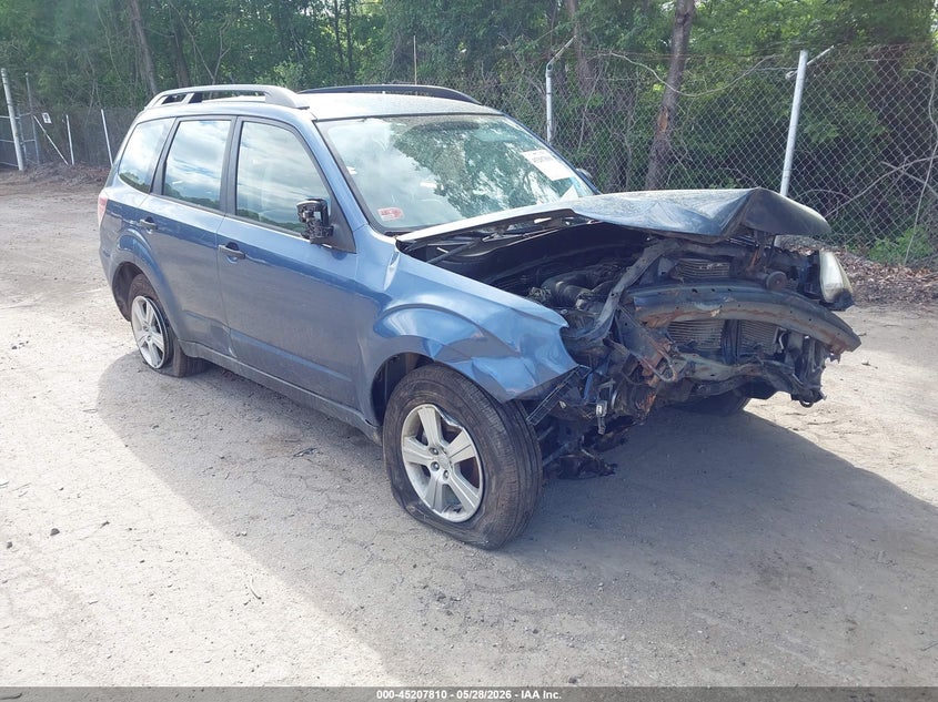 2013 Subaru Forester VIN JF2SHABCXDH445319 IAAI salvage auction — FRONT END, Salvage Title, sold $225 on 2026-07-14 (photo 1)