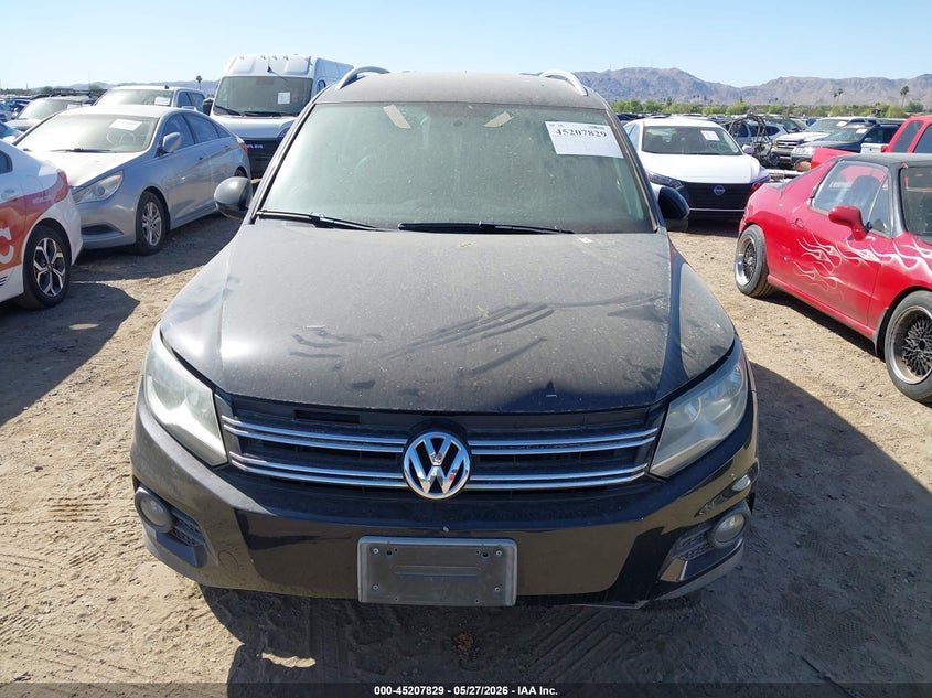 2012 Volkswagen Tiguan VIN WVGAV7AX3CW514514 IAAI salvage auction — NORMAL WEAR, Clear-Dealer Only (Arizona), sold $875 on 2026-07-28 (photo 6)