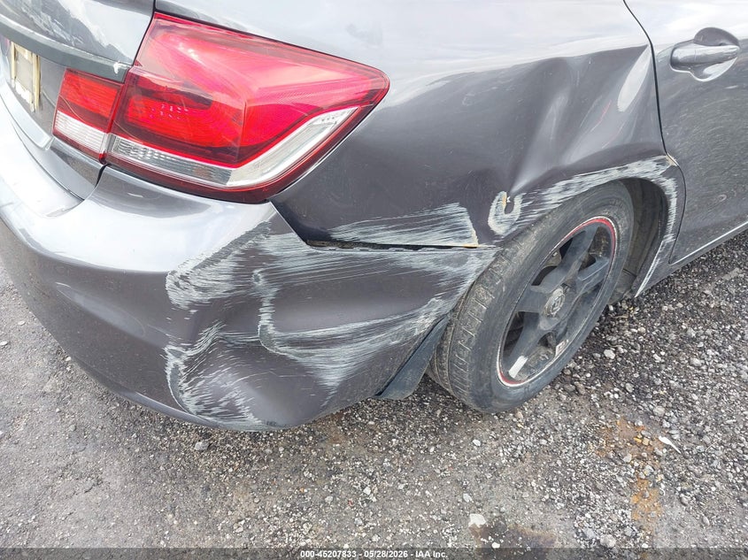 2015 Honda Civic VIN 19XFB2F57FE020880 IAAI salvage auction — RIGHT REAR, Salvage Title, sold $1,750 on 2026-07-28 (photo 6)