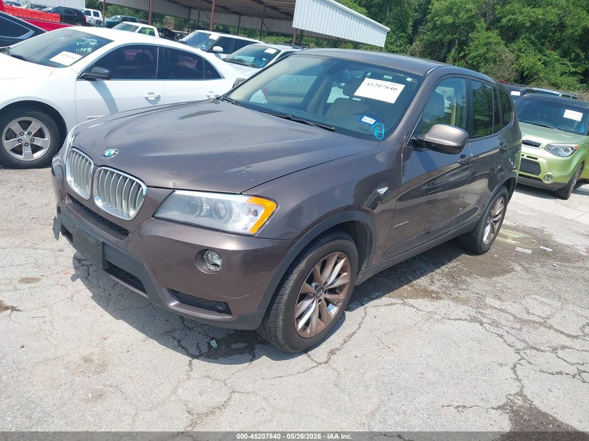 2014 BMW X3 VIN 5UXWX9C57E0D13461 IAAI salvage auction — NORMAL WEAR, Clear (Texas), sold $1,325 on 2026-07-06 (photo 2)