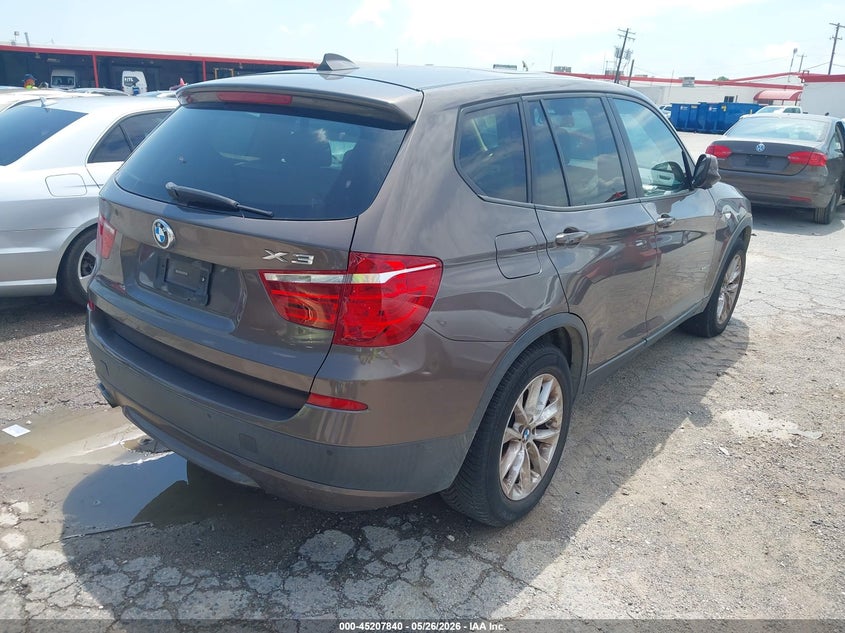 2014 BMW X3 VIN 5UXWX9C57E0D13461 IAAI salvage auction — NORMAL WEAR, Clear (Texas), sold $1,325 on 2026-07-06 (photo 4)