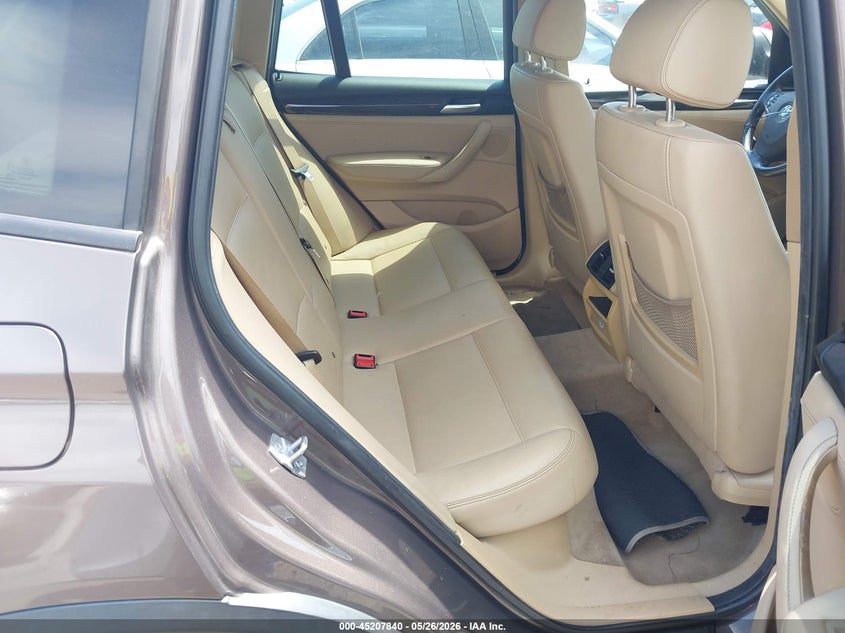 2014 BMW X3 VIN 5UXWX9C57E0D13461 IAAI salvage auction — NORMAL WEAR, Clear (Texas), sold $1,325 on 2026-07-06 (photo 8)