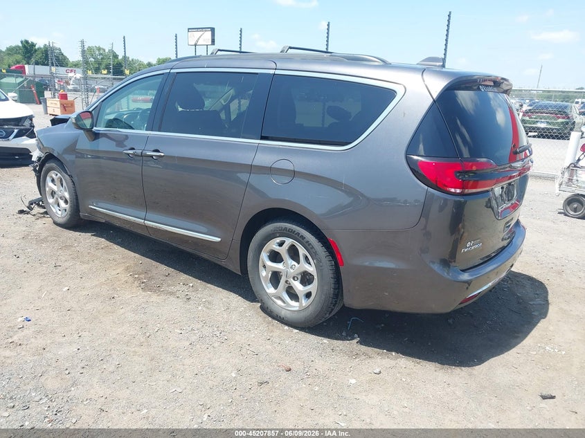 2022 Chrysler Pacifica VIN 2C4RC1GG1NR121978 IAAI salvage auction — FRONT END, Salvage Title, sold $3,750 on 2026-09-02 (photo 3)
