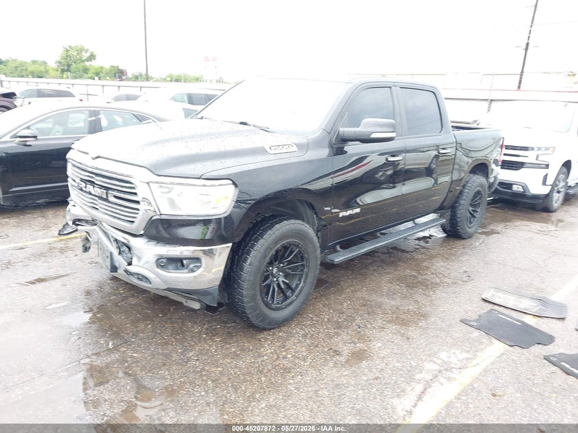 2020 Ram 1500 VIN 1C6RREFT1LN361411 IAAI salvage auction — FRONT END, Original (Texas), sold $7,000 on 2026-08-27 (photo 2)