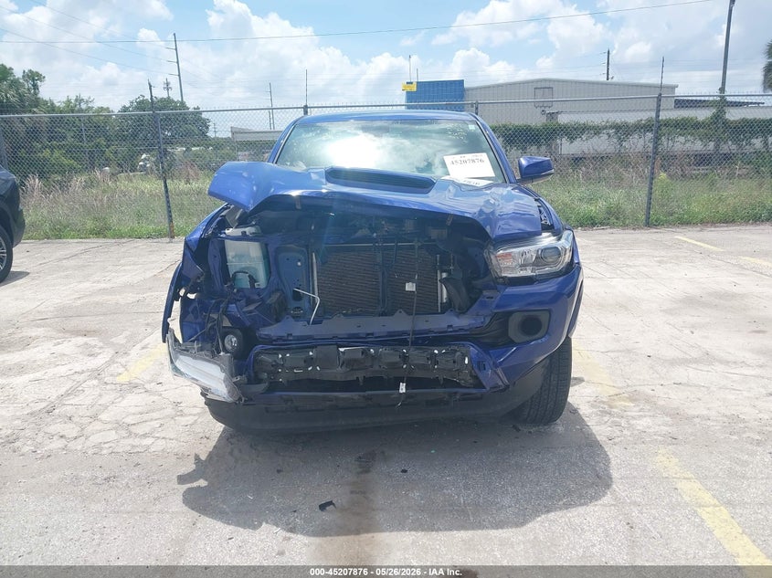 2023 Toyota Tacoma VIN 3TMCZ5AN0PM624141 IAAI salvage auction — FRONT END, Rebuildable (Florida), sold $10,400 on 2026-07-18 (photo 6)