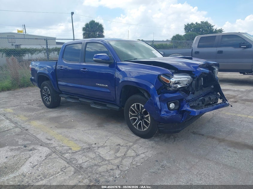 2023 Toyota Tacoma VIN 3TMCZ5AN0PM624141 IAAI salvage auction — FRONT END, Rebuildable (Florida), sold $10,400 on 2026-07-18 (photo 1)