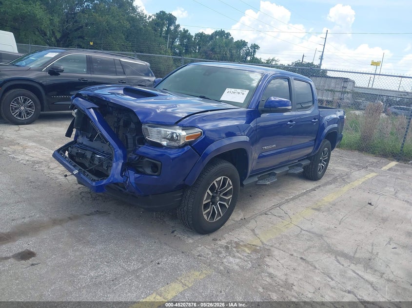 2023 Toyota Tacoma VIN 3TMCZ5AN0PM624141 IAAI salvage auction — FRONT END, Rebuildable (Florida), sold $10,400 on 2026-07-18 (photo 2)
