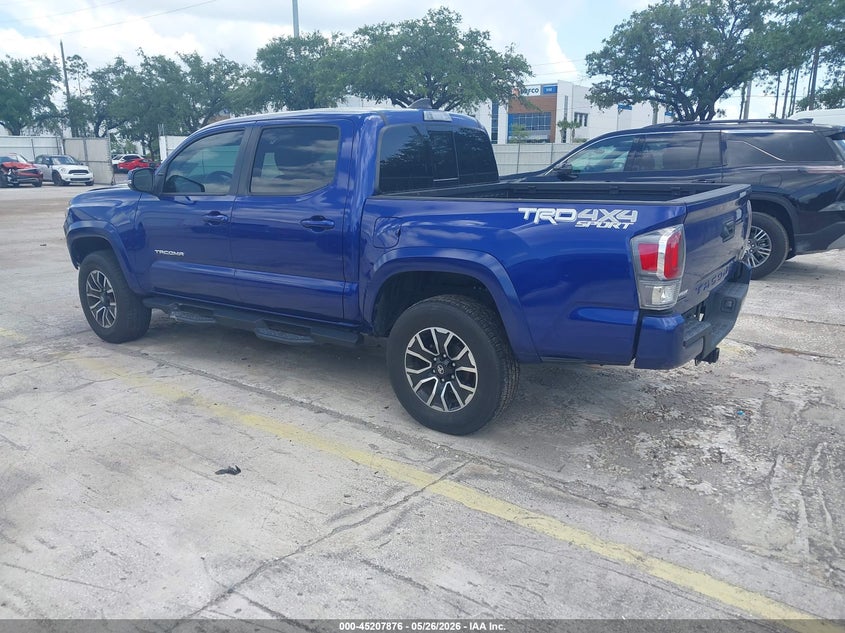 2023 Toyota Tacoma VIN 3TMCZ5AN0PM624141 IAAI salvage auction — FRONT END, Rebuildable (Florida), sold $10,400 on 2026-07-18 (photo 3)
