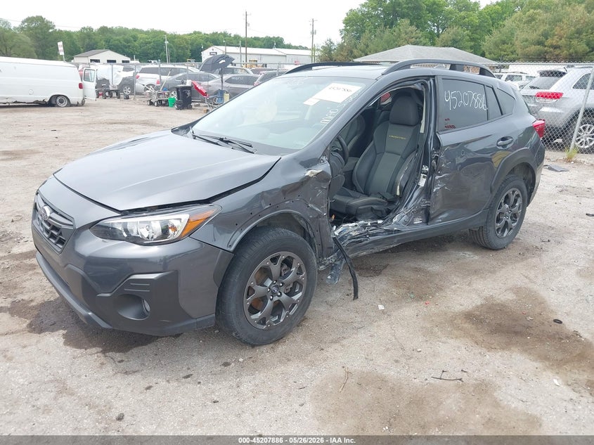 2023 Subaru Xv VIN JF2GTHSC5PH294164 IAAI salvage auction — SIDE, Salvage (Indiana), sold $25 on 2026-07-28 (photo 2)