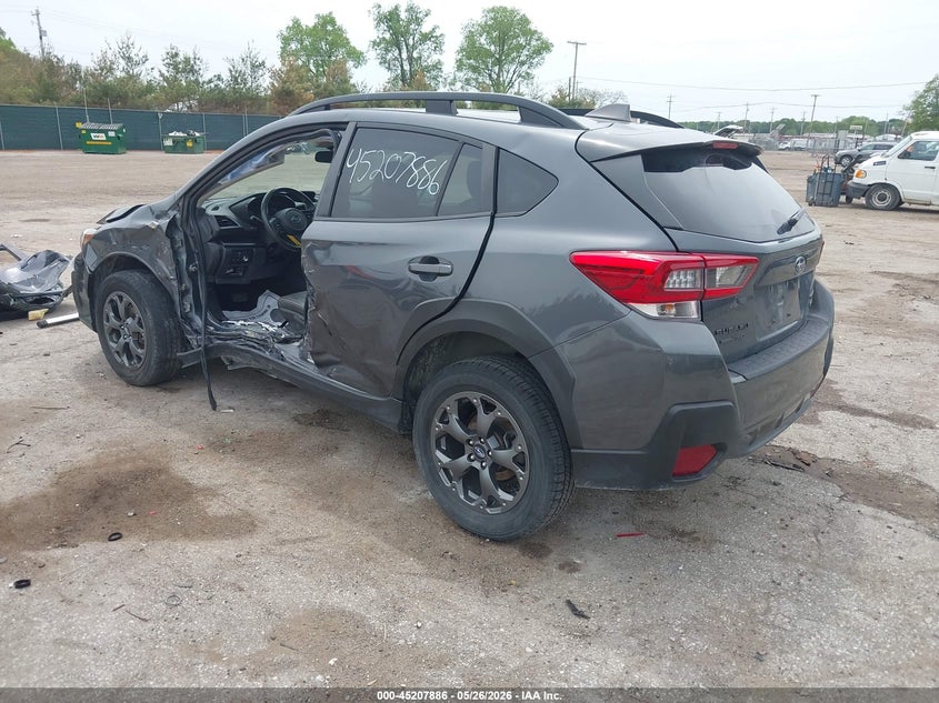 2023 Subaru Xv VIN JF2GTHSC5PH294164 IAAI salvage auction — SIDE, Salvage (Indiana), sold $25 on 2026-07-28 (photo 3)
