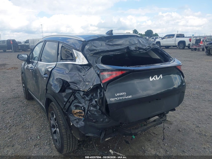 2023 Kia Sportage VIN KNDPVCAFXP7104923 IAAI salvage auction — REAR END, Salvage (Arkansas), sold $3,000 on 2026-07-29 (photo 6)