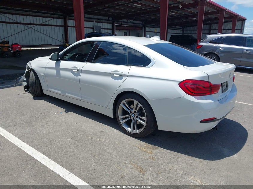 2018 BMW 4er VIN WBA4J1C51JBG77429 IAAI salvage auction — LEFT FRONT, Salvage Title, sold $2,250 on 2026-07-28 (photo 3)