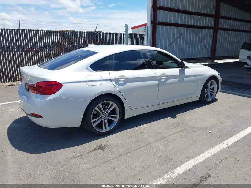 2018 BMW 4er VIN WBA4J1C51JBG77429 IAAI salvage auction — LEFT FRONT, Salvage Title, sold $2,250 on 2026-07-28 (photo 4)