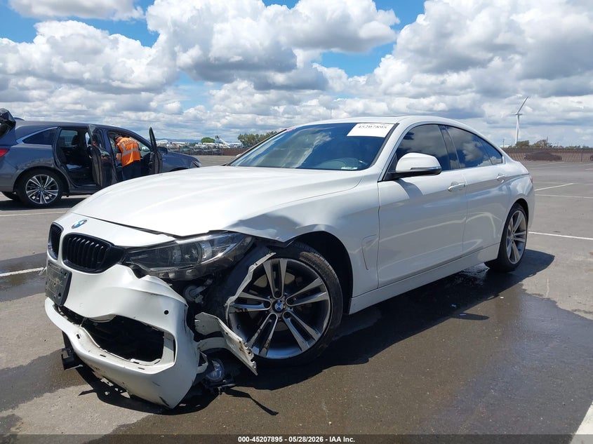 2018 BMW 4er VIN WBA4J1C51JBG77429 IAAI salvage auction — LEFT FRONT, Salvage Title, sold $2,250 on 2026-07-28 (photo 6)