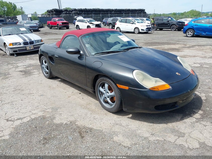 1997 Porsche Boxster VIN WP0CA2984VS623437 IAAI salvage auction — Normal Wear & Tear, Salvage, sold $1,800 on 2026-10-16 (photo 1)