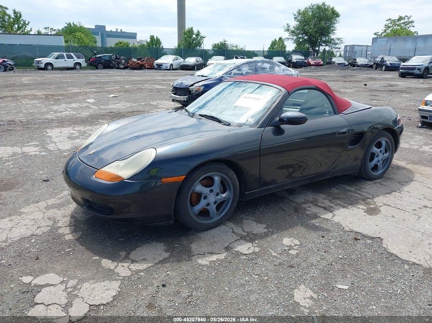 1997 Porsche Boxster VIN WP0CA2984VS623437 IAAI salvage auction — Normal Wear & Tear, Salvage, sold $1,800 on 2026-10-16 (photo 2)