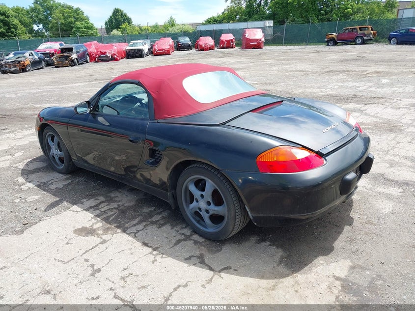 1997 Porsche Boxster VIN WP0CA2984VS623437 IAAI salvage auction — Normal Wear & Tear, Salvage, sold $1,800 on 2026-10-16 (photo 3)
