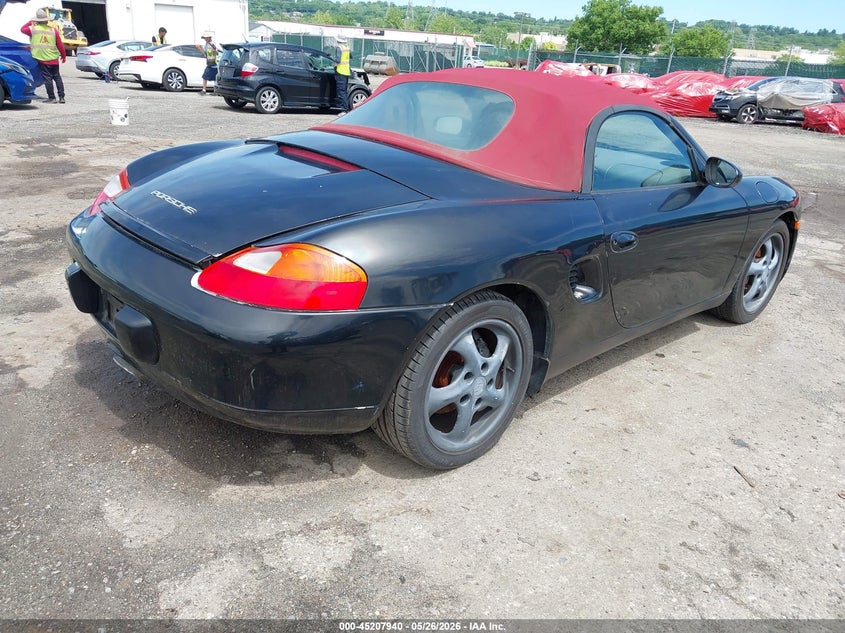 1997 Porsche Boxster VIN WP0CA2984VS623437 IAAI salvage auction — Normal Wear & Tear, Salvage, sold $1,800 on 2026-10-16 (photo 4)