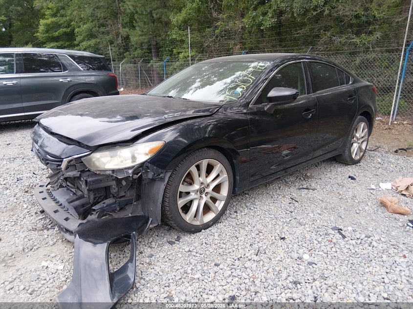 2014 Mazda 6 VIN JM1GJ1V68E1119480 IAAI salvage auction — FRONT END, Salvage Title, sold $675 on 2026-07-28 (photo 2)