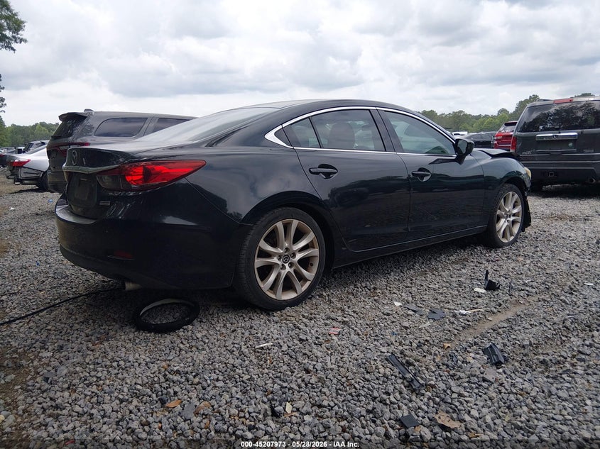 2014 Mazda 6 VIN JM1GJ1V68E1119480 IAAI salvage auction — FRONT END, Salvage Title, sold $675 on 2026-07-28 (photo 4)